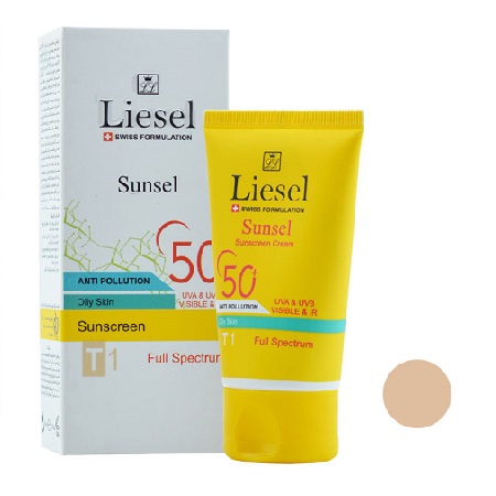 LIESEL T1 Sunsel Oily Skin Sunscreen Cream SPF+50